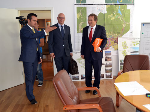 Vizita ambasadorul Olandei